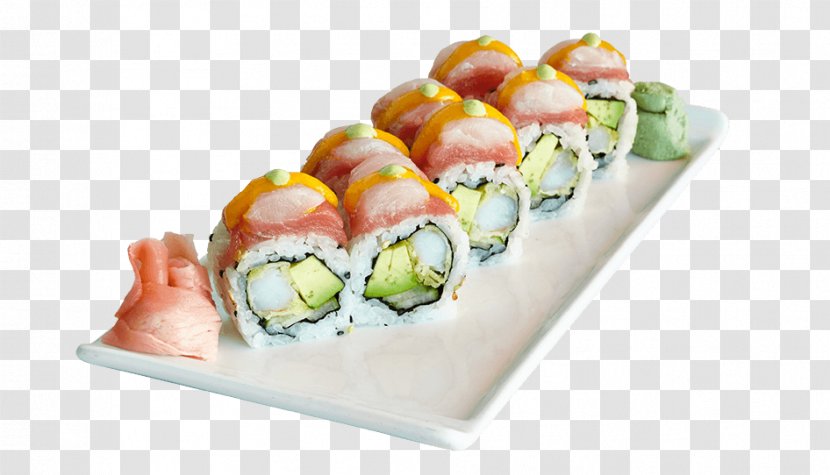 Sushi Japanese Cuisine California Roll Ceviche Sashimi Transparent PNG