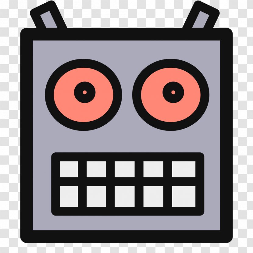 Robot Computer File - Rectangle - Icon Size Transparent PNG