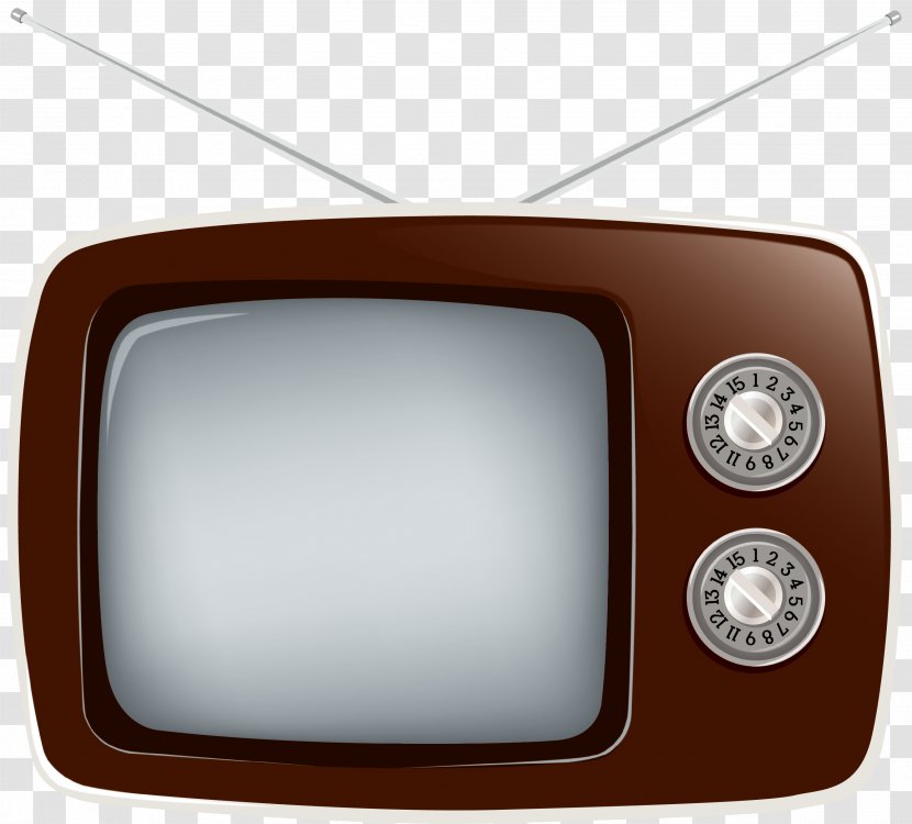 Television Black And White Download - Set - Vector TV Transparent PNG