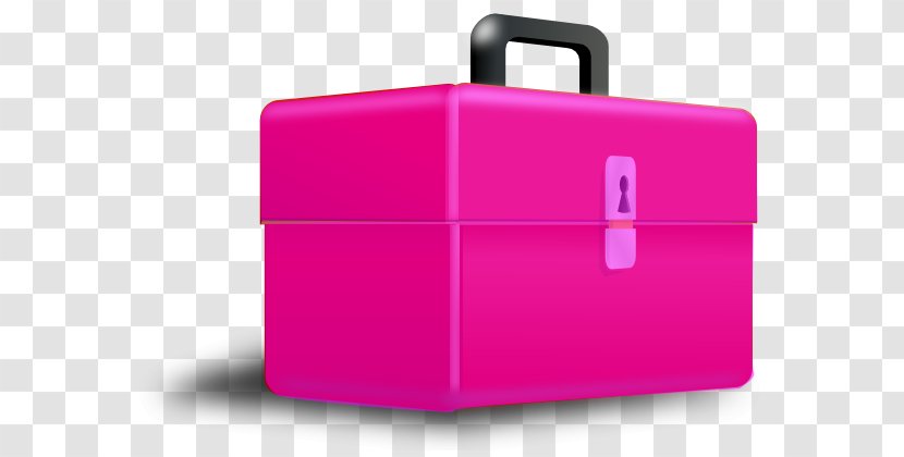 Tool Boxes Clip Art - Stockxchng - Pink Box Cliparts Transparent PNG