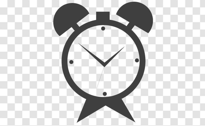 Alarm Clocks Black & White - Monochrome - Clock Transparent PNG