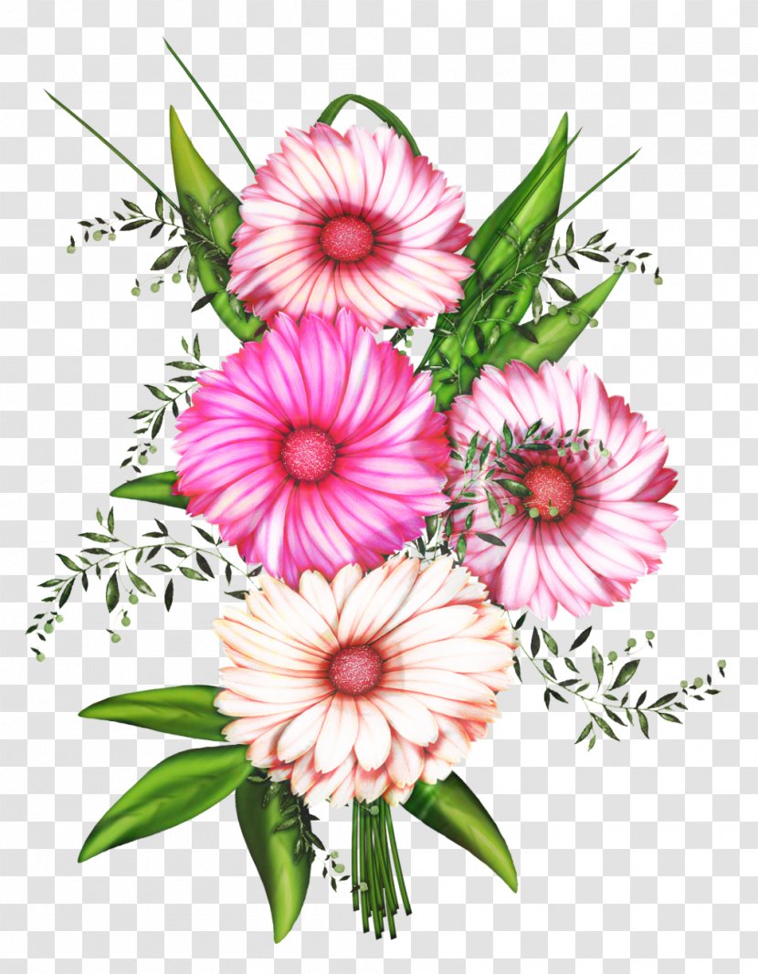 Clip Art Transparency Flower Image - Bouquet - Pink Transparent PNG