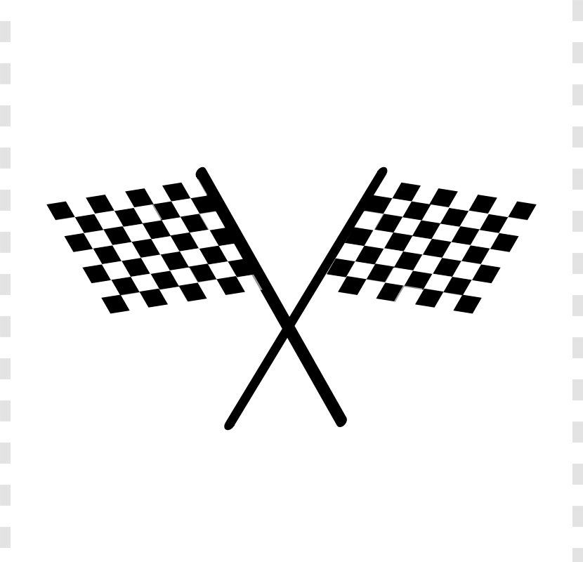 Car Rallying Racing Flags Clip Art - Motor Cliparts Transparent PNG
