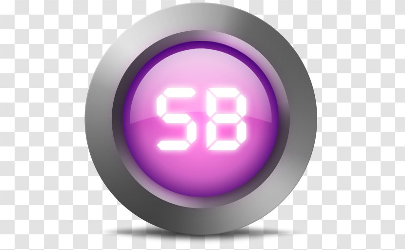Purple Alarm Clock Brand - 01 Sb Transparent PNG
