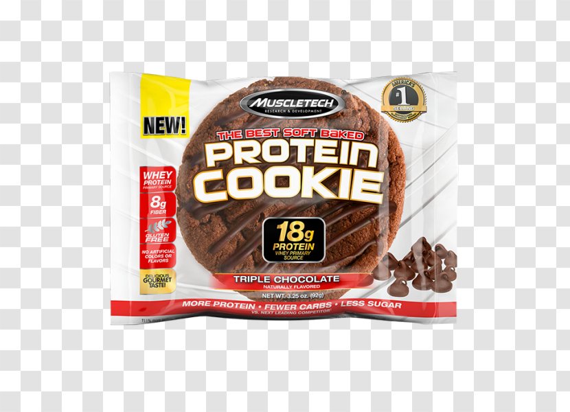 MuscleTech Dietary Supplement Chocolate Chip Cookie Biscuits - Gnc Transparent PNG
