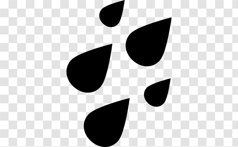 Raindrops - Weight - Monochrome Transparent PNG