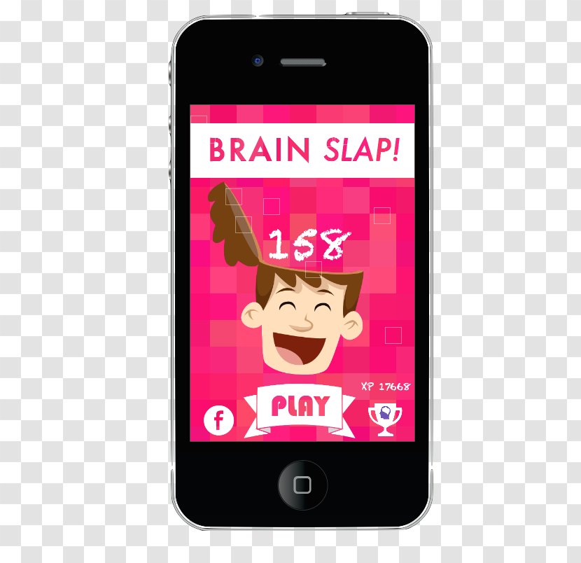 Feature Phone Logo Mobile Accessories Font Pink M - Telephony - Brain Game Transparent PNG
