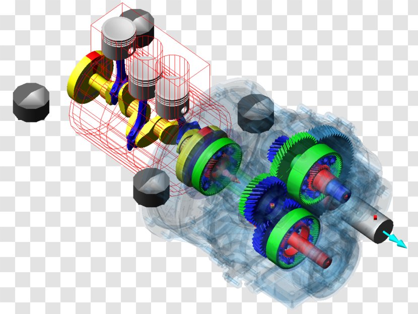 Car Powertrain Computational Engineering Computer Software - Internal Combustion Engine - Build Transparent PNG