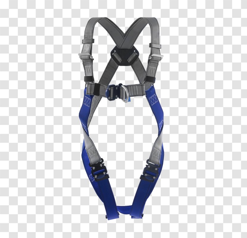 Climbing Harnesses Safety Harness Fall Arrest Falling - Webbing Transparent PNG