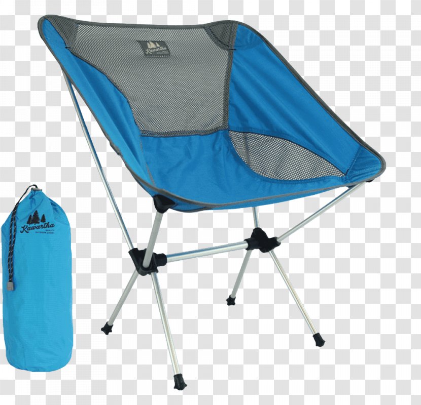 Folding Chair Camping Garden Furniture Outdoor Recreation - Electric Blue Transparent PNG