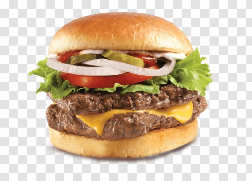 Hamburger Fast Food Chicken Sandwich Wendy's French Fries - Salmon Burger - Cheeseburger Transparent PNG
