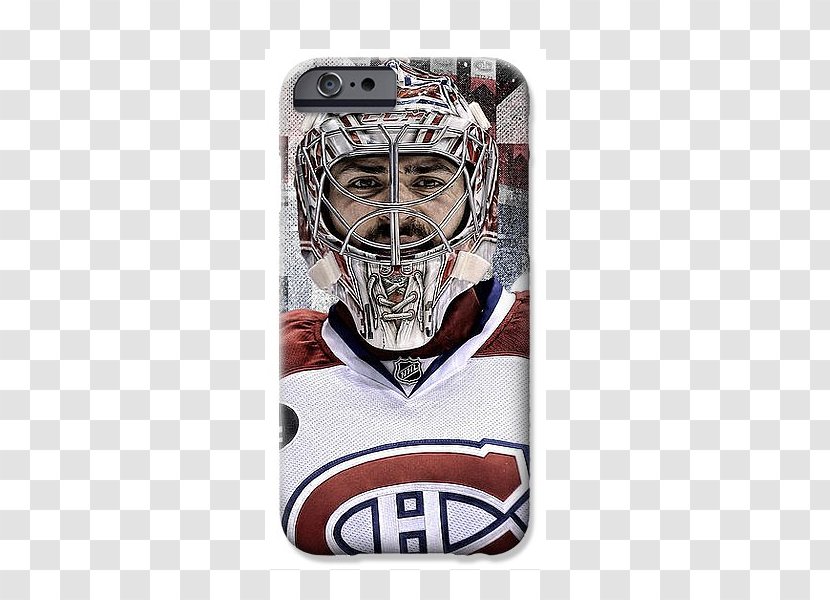 Goaltender Mask American Football Protective Gear Montreal Canadiens Face - Carey Price Transparent PNG