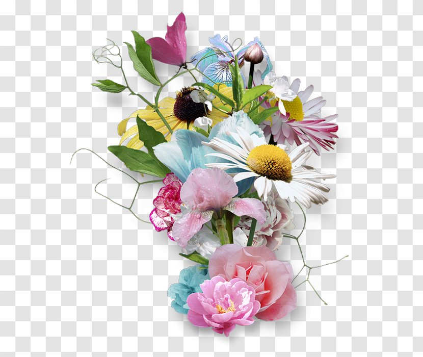 Cut Flowers Petal Rose Clip Art - Flower Transparent PNG