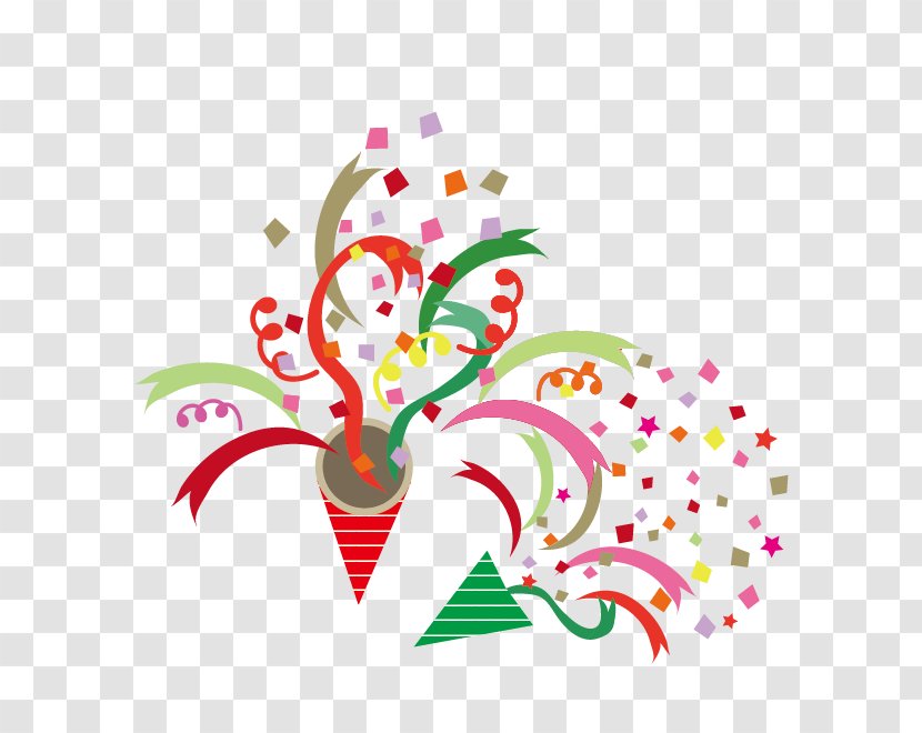 Christmas Cracker Clip Art - Flora Transparent PNG