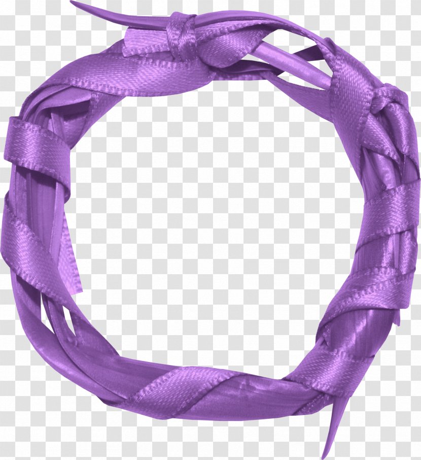 Animation Icon - Digital Photo Frame - Purple Ribbon Decorative Ring Transparent PNG
