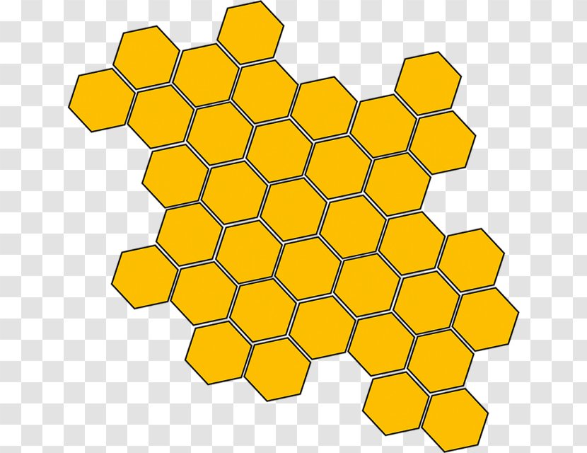 Honeycomb Vector Graphics Clip Art Image - Beehive Transparent PNG