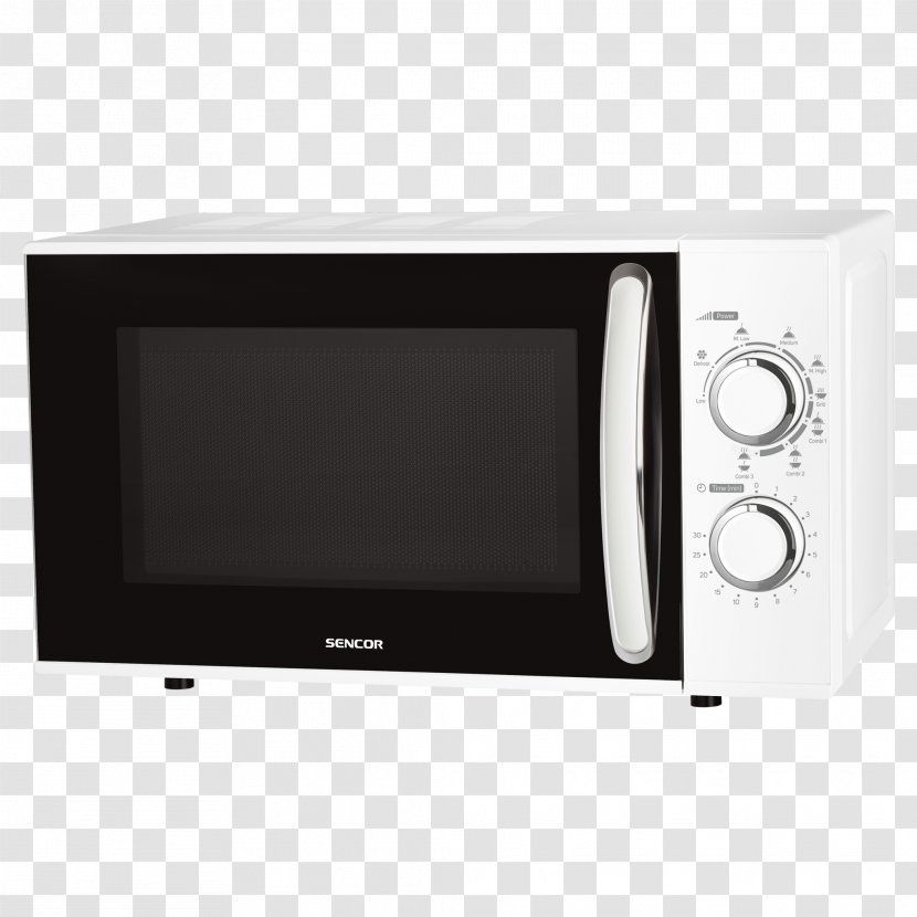 Microwave Ovens Sencor Timer Barbecue - Home Appliance Transparent PNG