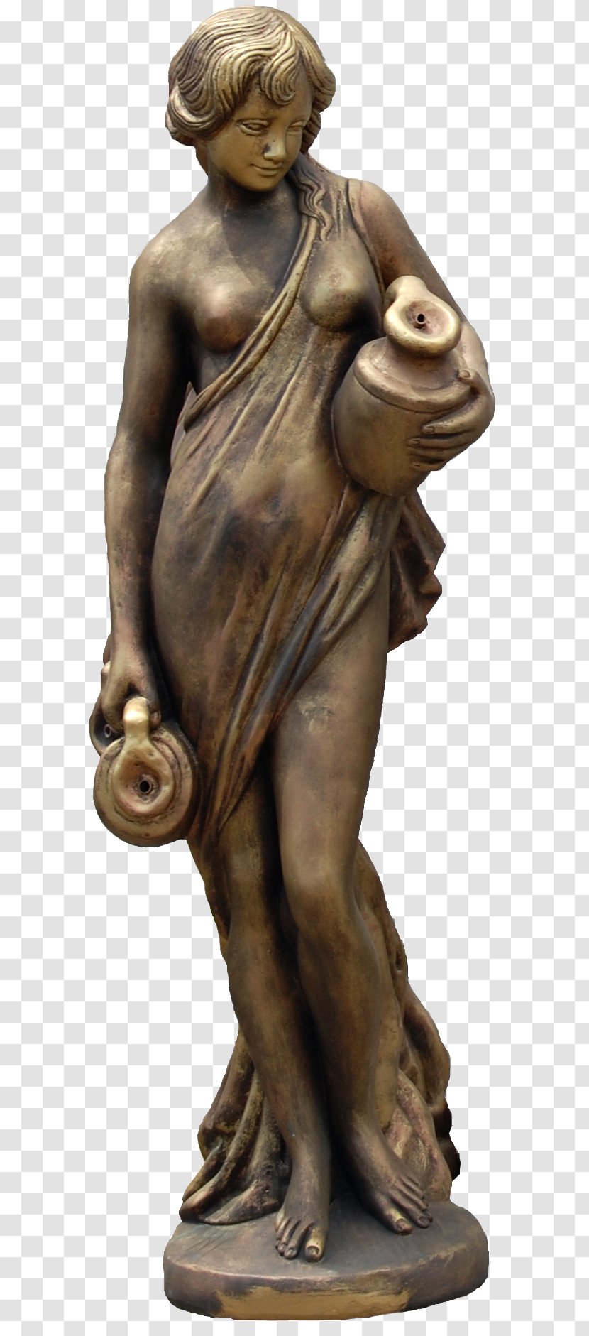 Angels Statue Of Liberty Classical Sculpture - Bronze Transparent PNG