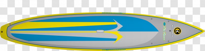 Fish Line Font - Blue - Boardwalk Horizontal Transparent PNG