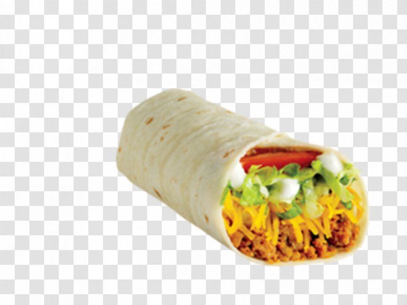 Burrito Taco Fast Food Wrap Shawarma Transparent PNG