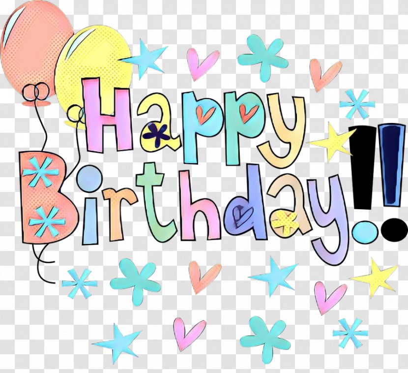 Happy Birthday Text - Party Transparent PNG