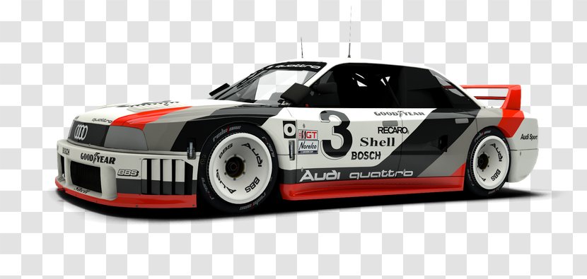 Car Audi Quattro RaceRoom 80 - Full Size Transparent PNG