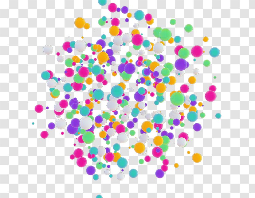 Circle Graphic Design - Image Tracing - Colored Balloons Transparent PNG