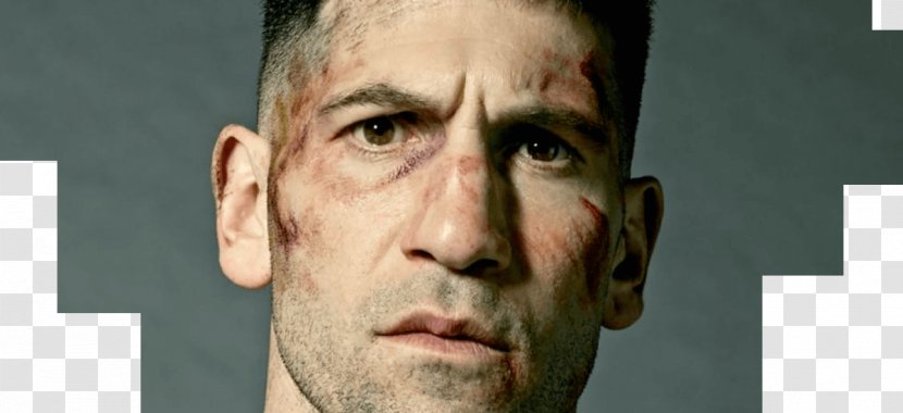 Jon Bernthal The Punisher Microchip Television Show - Chin - Actor Transparent PNG