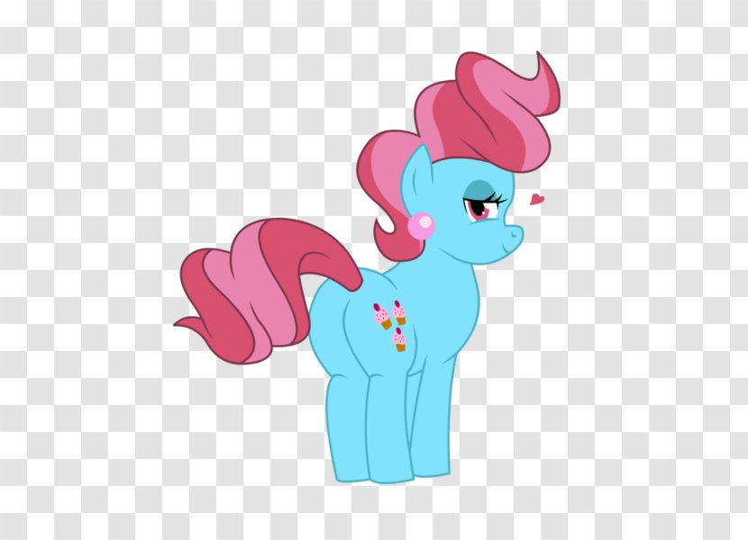 Pony Mrs. Cup Cake Rainbow Dash Cupcake Carrot - Heart - Little Vector Free Download Transparent PNG