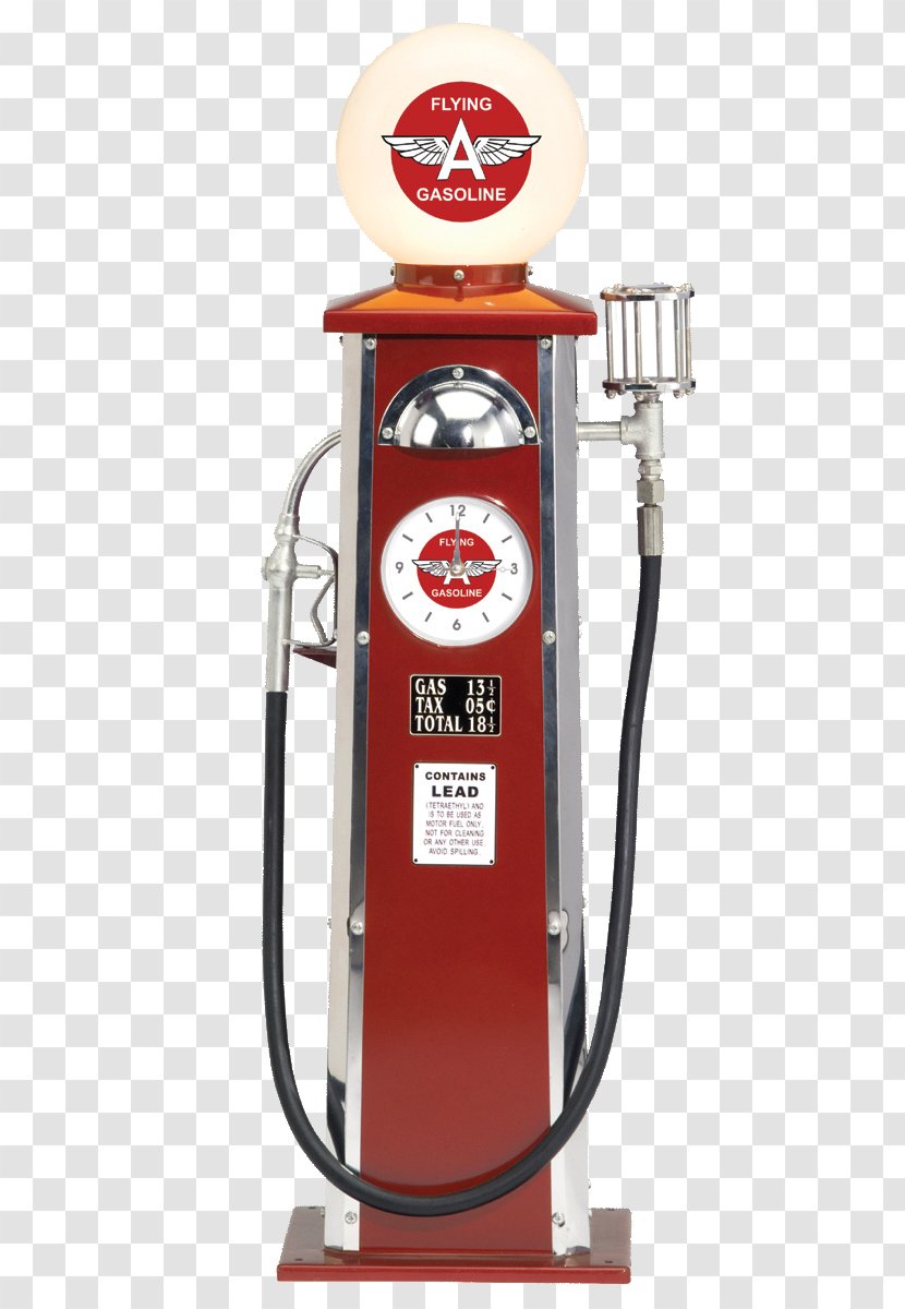 Fuel Dispenser Filling Station Pump Gasoline Gulf Oil - Antique Transparent PNG