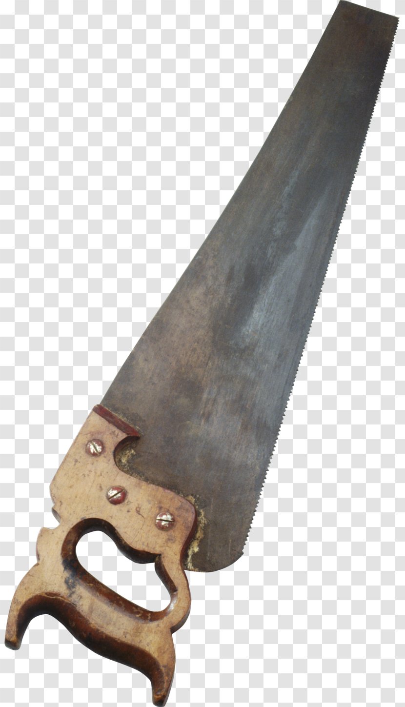 Tool Saw Metal Clip Art - Cold Weapon - Hand Transparent PNG