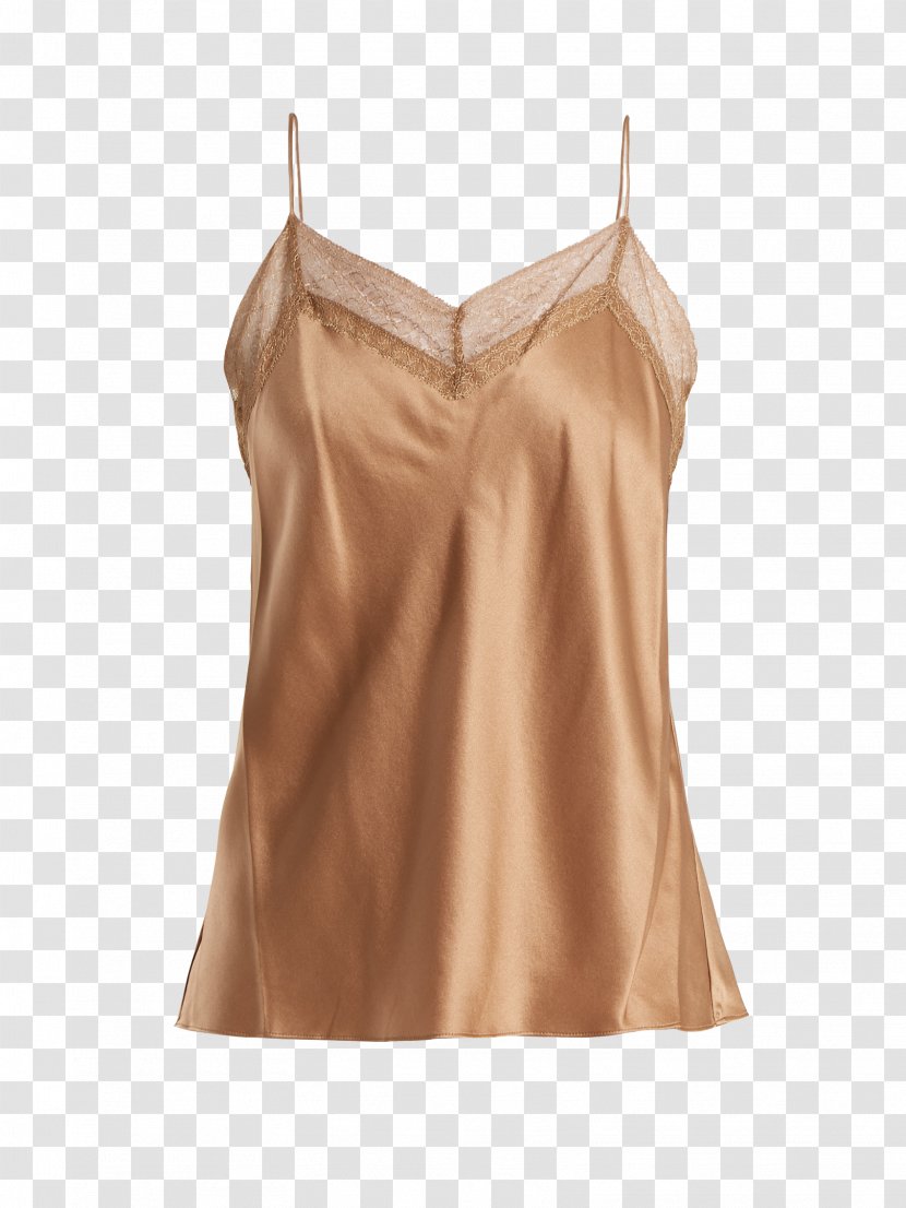 Satin Shoulder Blouse Dress Transparent PNG