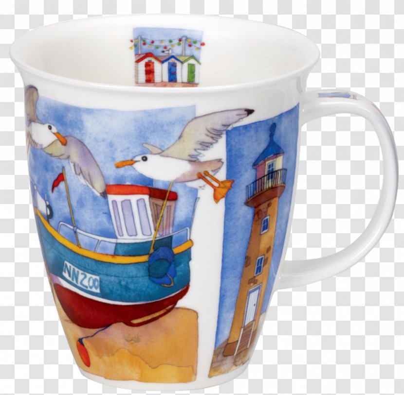 Coffee Cup Sea Breeze Dunoon Mug Nevis - Tableware - Lighthouse Transparent PNG