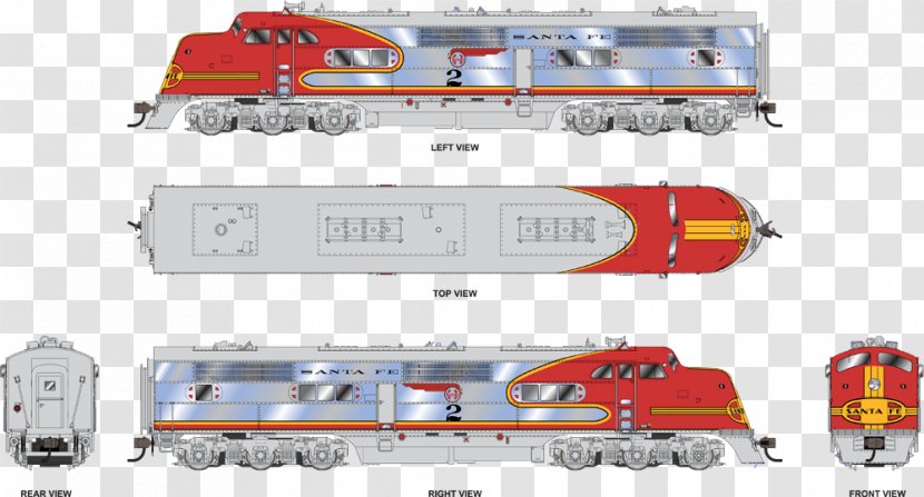 Train Rail Transport EMC E1 Locomotive Electro-Motive Diesel - Mode Of Transparent PNG
