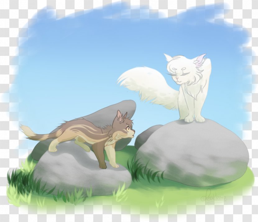 Cat Hare Tail Wildlife - Rabbit Transparent PNG