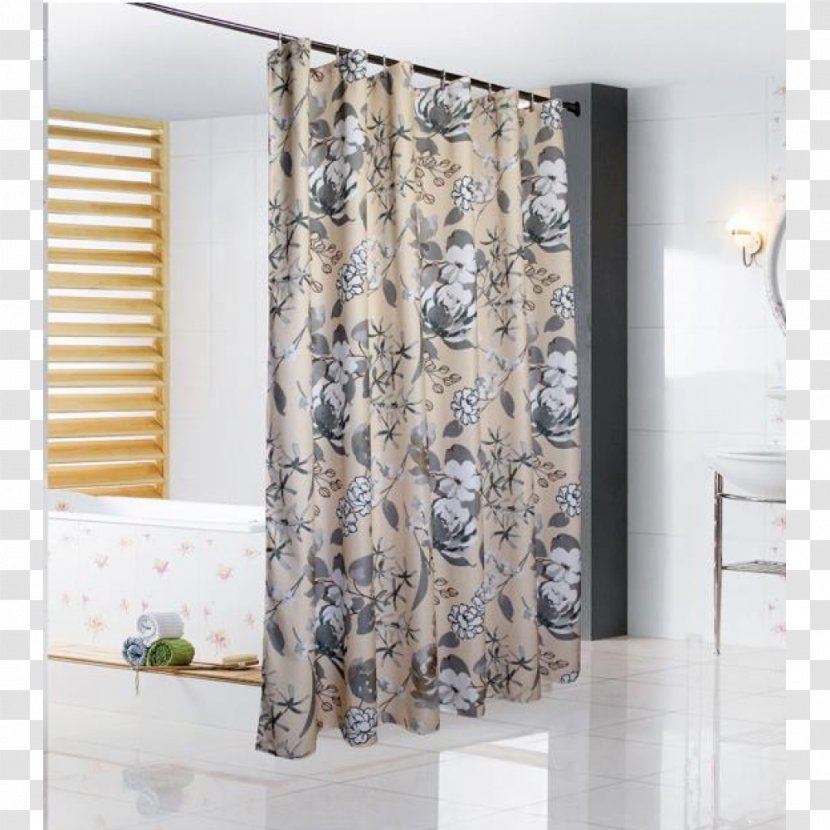 Window Treatment Curtain & Drape Rails Douchegordijn - Shower - Creative Splashing Transparent PNG