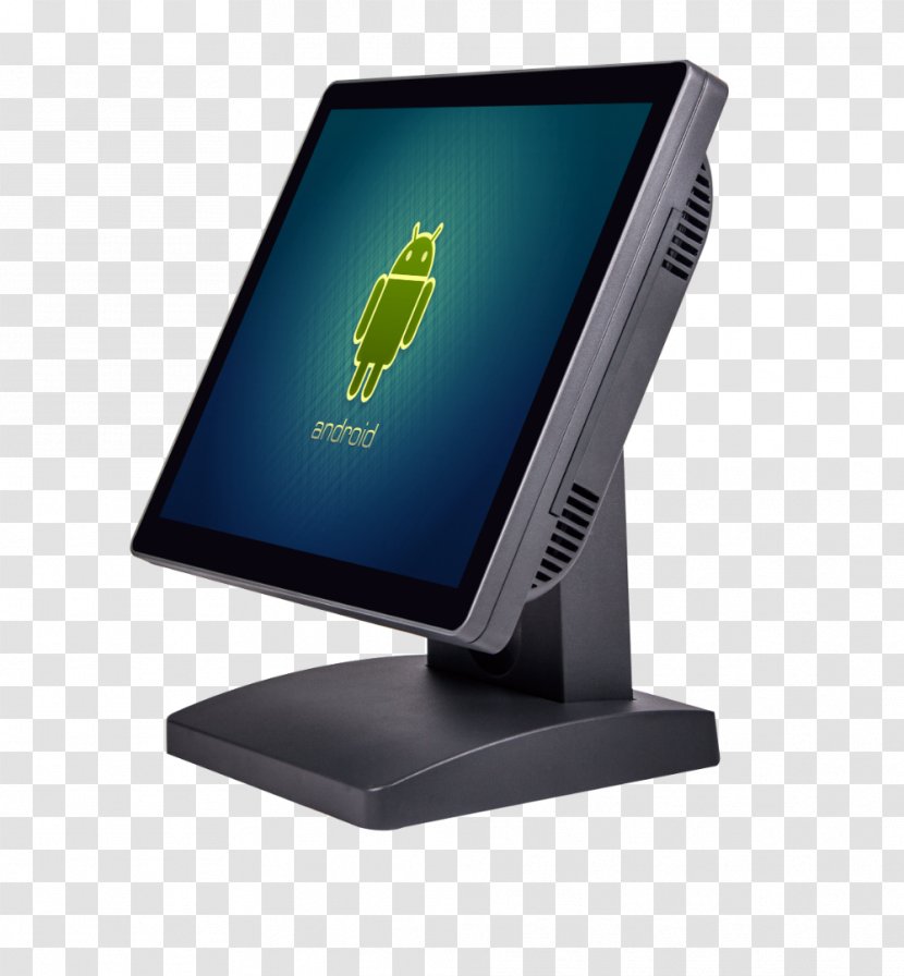 Intel Point Of Sale Touchscreen Central Processing Unit Cash Register - Pos Terminal Transparent PNG