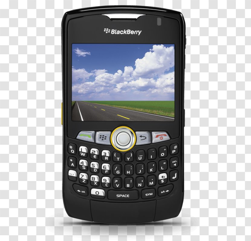 BlackBerry Curve 9300 IDEN Push-to-talk GSM - Feature Phone - Blackberry Transparent PNG