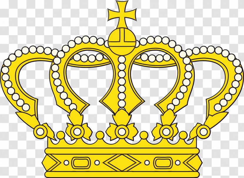 Crown Cartoon - Coat Of Arms Estonia - Symbol Yellow Transparent PNG