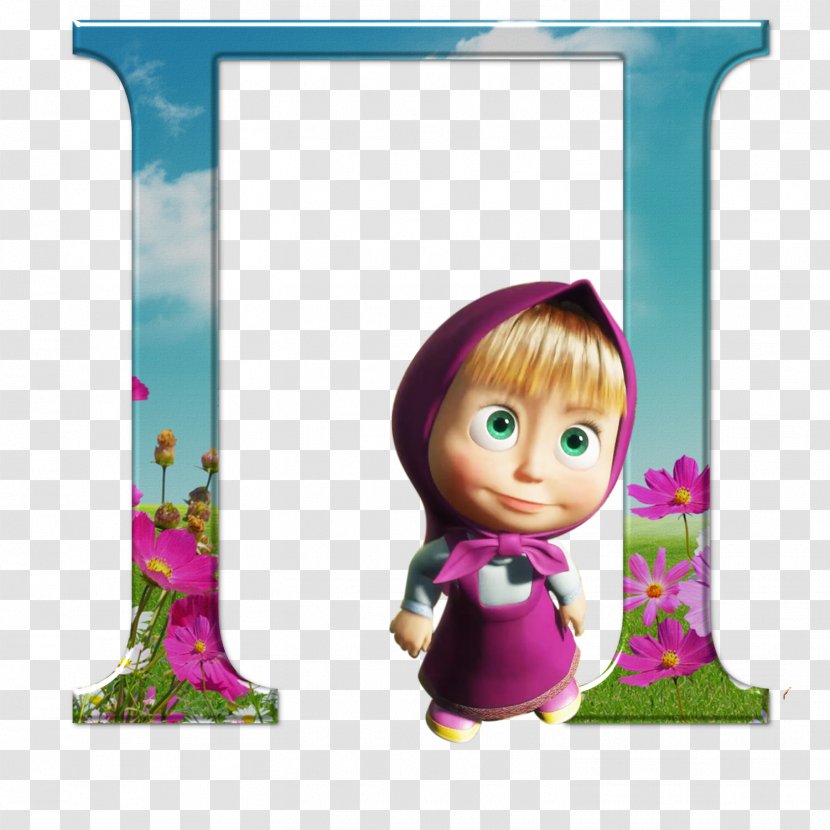 Masha And The Bear Kids Games - Learning Transparent PNG