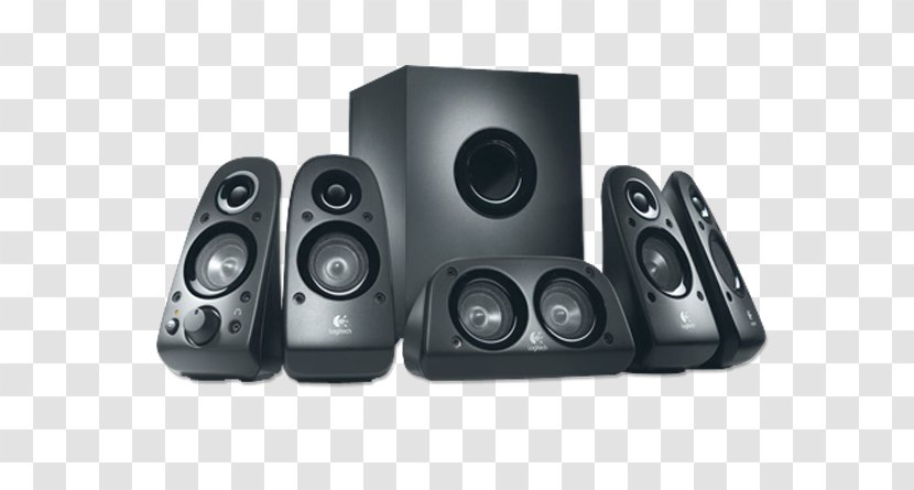 Logitech Z506 5.1 Surround Sound Loudspeaker Computer Speakers - Speaker Transparent PNG