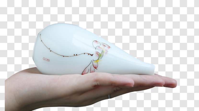Finger - Holding A Small Vase Material Transparent PNG