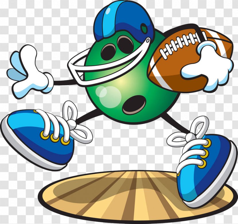 Super Bowl New England Patriots Bowling American Football Clip Art - A Little Ball Running With Transparent PNG