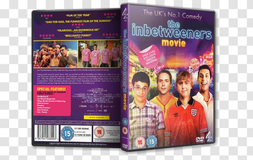 The Inbetweeners United Kingdom Film Poster DVD Transparent PNG