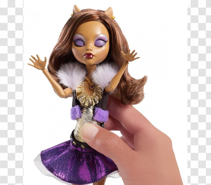 Monster High Clawdeen Wolf Doll Draculaura - 17 Transparent PNG