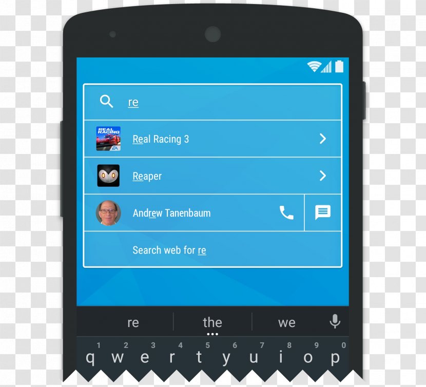 Feature Phone Smartphone Search Box Android Mobile Phones - Text Messaging Transparent PNG