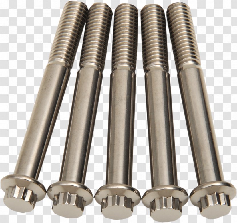 Fastener ISO Metric Screw Thread Bolt Steel - Metal - Drag Bike Transparent PNG