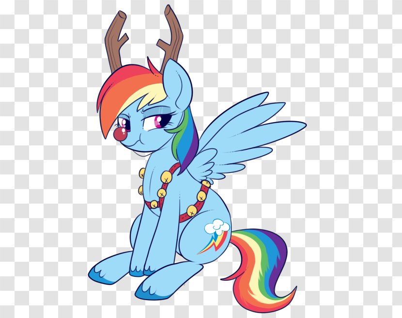 Pony Rainbow Dash Deer Pinkie Pie Fluttershy Transparent PNG