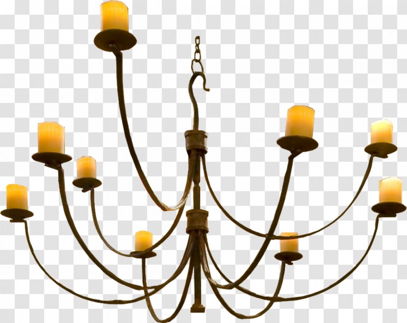 Light Fixture Lighting Chandelier Candlestick - Candle - Lustre Transparent PNG