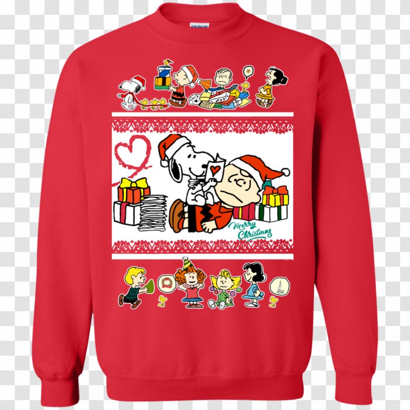T-shirt Christmas Jumper Sweater Hoodie Sleeve Transparent PNG